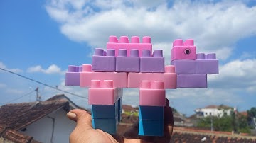 ASMR Building blocks lego / Satisfying how to make Turtle