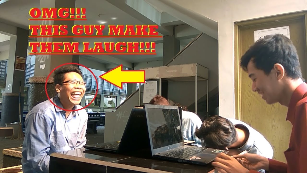 WOW ! THIS GUY MAKE THEM LAUGH !!! - YouTube