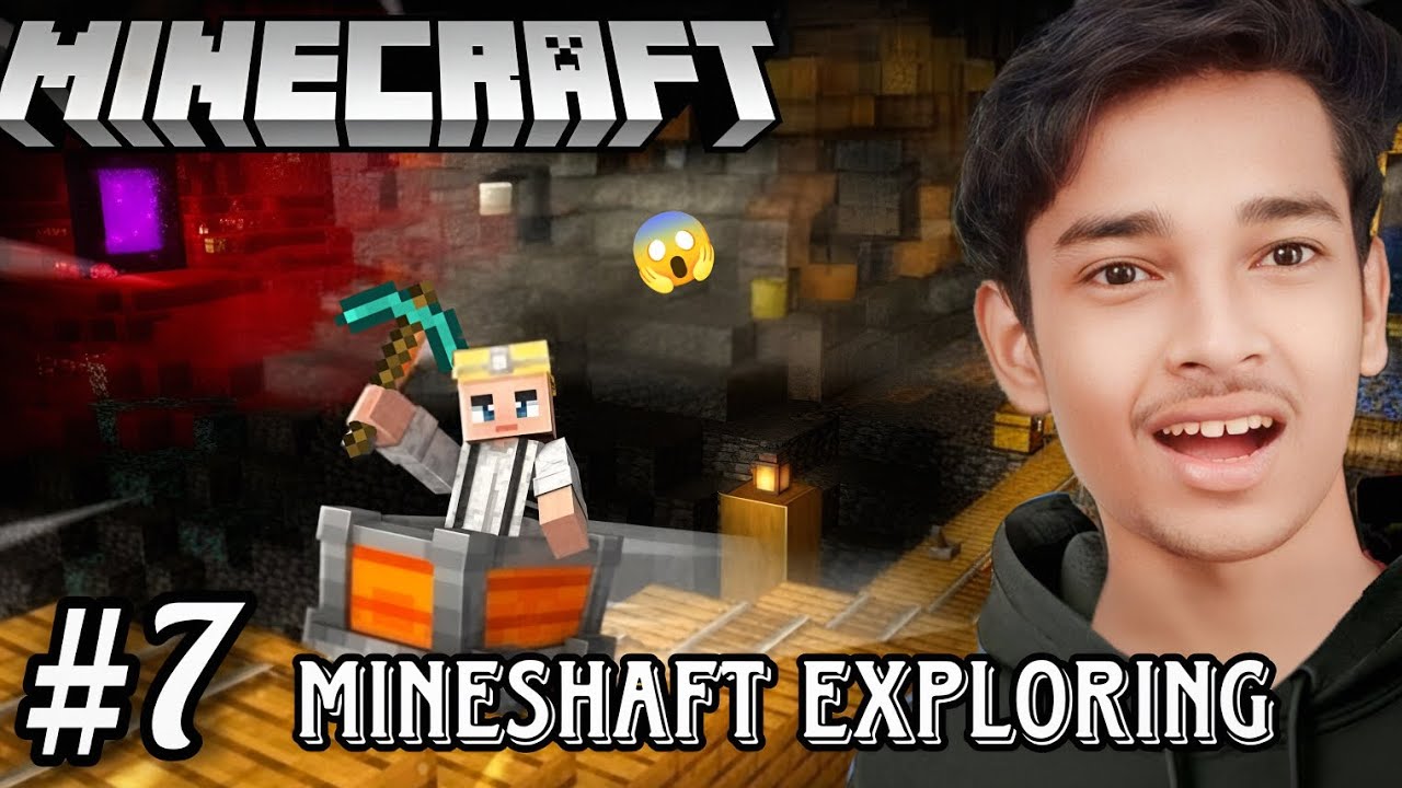 🔥 Minecraft Mineshaft Adventure 😱 | Epic Zombie Fight 🧟‍♂️#7