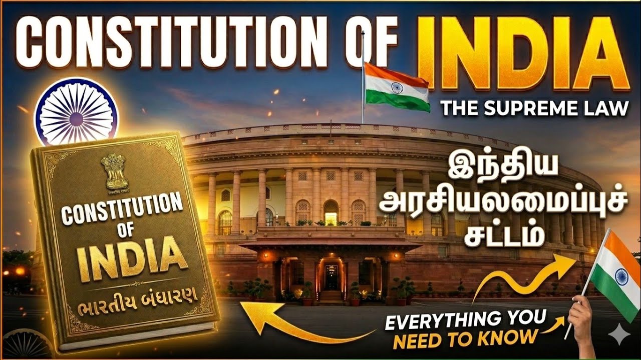 Constitution of India - Class 1 of Indian Polity | Indian Polity ...