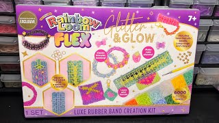 Barnes & Noble Exclusive Rainbow Loom FLEX Glitter & Glow Kit