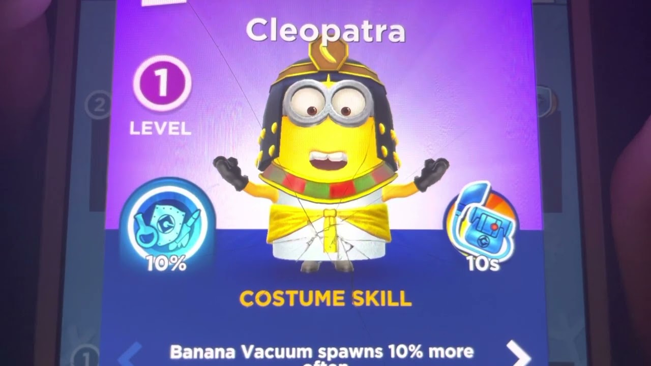 Minion Rush Cleopatra