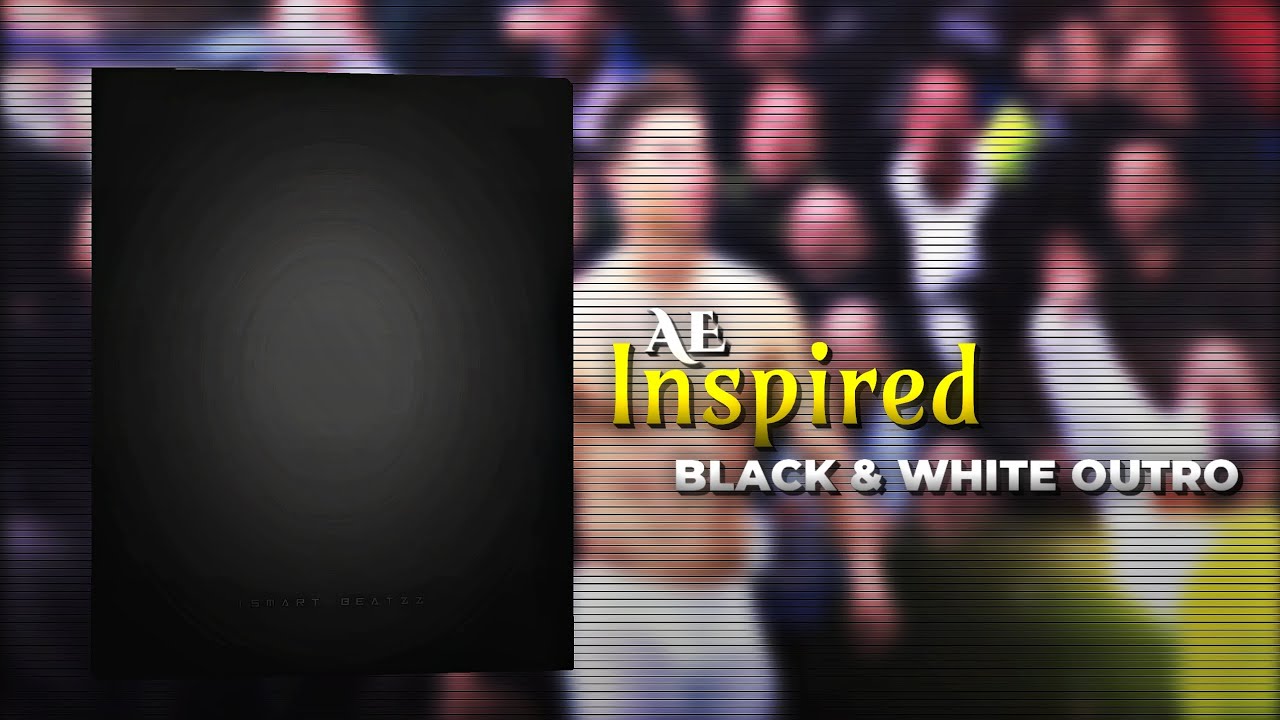 AE INSPIRED NEW VIRAL BLACK & WHITE OUTRO TUTORIAL 🤯