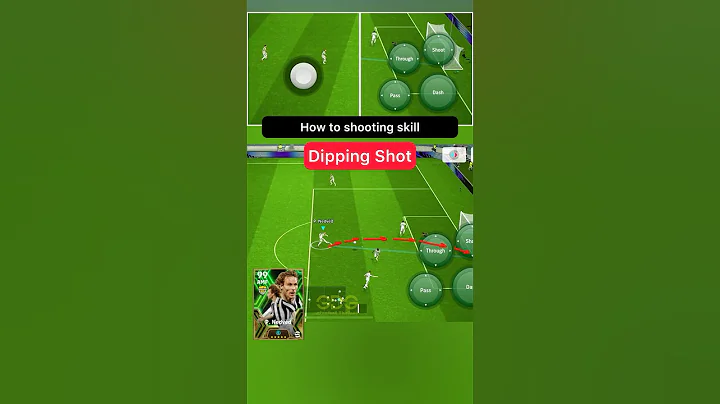 How to Shooting skill : Dipping shot ☠️by P. Nedved / #efootball #efootball2024