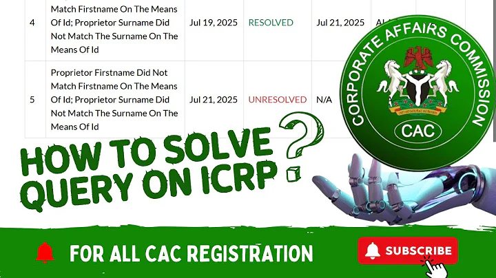 HOW TO SOLVE QUERY ON NEW CAC PORTAL