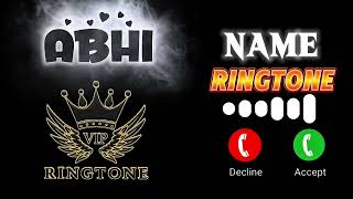 name ringtone || music name ringtone || name ringtone || ABhi ringtone || VIP Ringtone mharang💞 screenshot 3