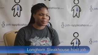 Longhorn Steakhouse Interview - Host