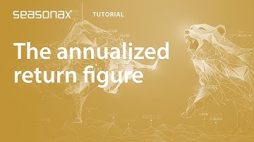 Seasonax Feature Tutorial: The annualized return figure