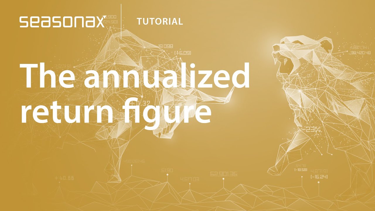 Seasonax Feature Tutorial: The annualized return figure