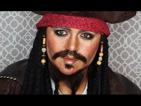 Captain Jack Sparrow Makeup Tutorial