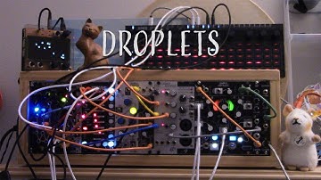 Droplets - Generative Ambient Modular Eurorack Piece no. 41 [norns, morphagene, 2hp Bell, Korg SQ64]