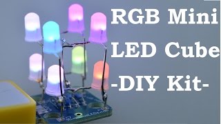 DIY Color Changing LED Cube