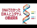 【全編】DNAでわかった日本人とユダヤ人の親戚関係(久保有政・解説)