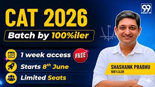CAT 2026 FREE Access Week 🚀 | LIVE Quant Session Today