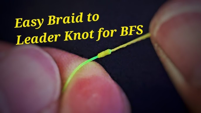 How to Spool Braided Line onto a BFS Shallow Spool Reel 