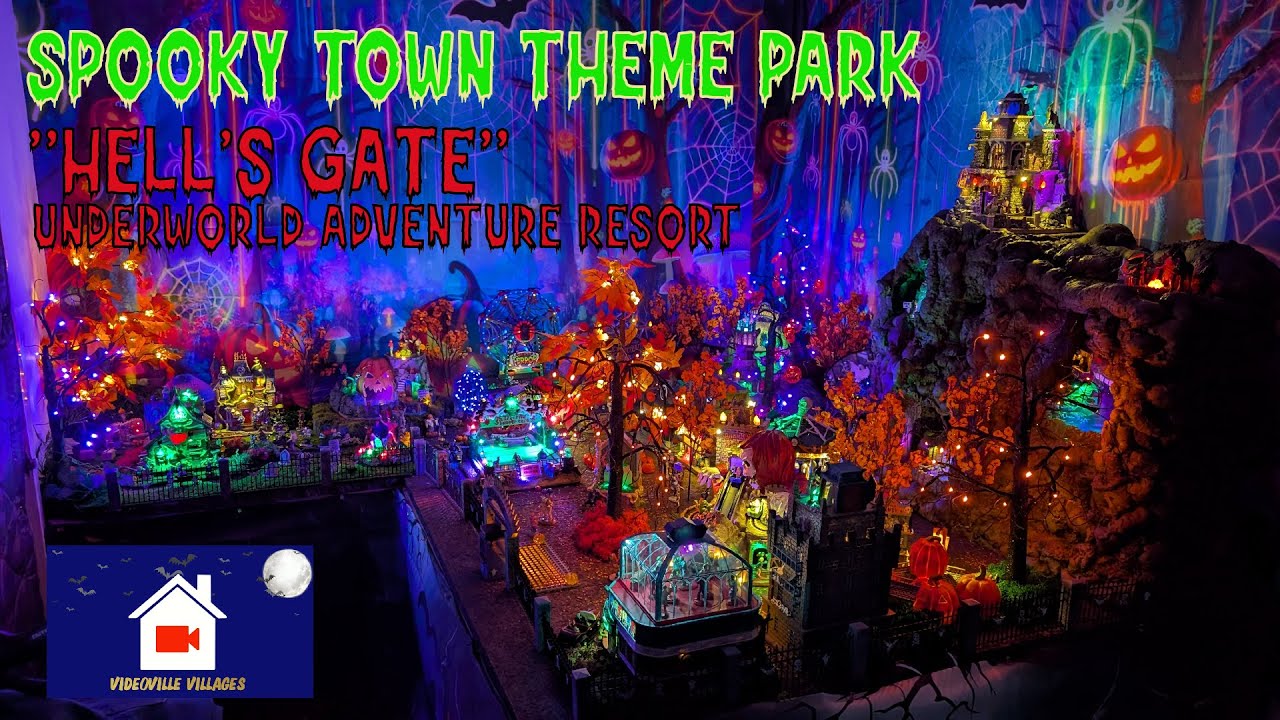 Lemax Spooky Town Theme Park 2025