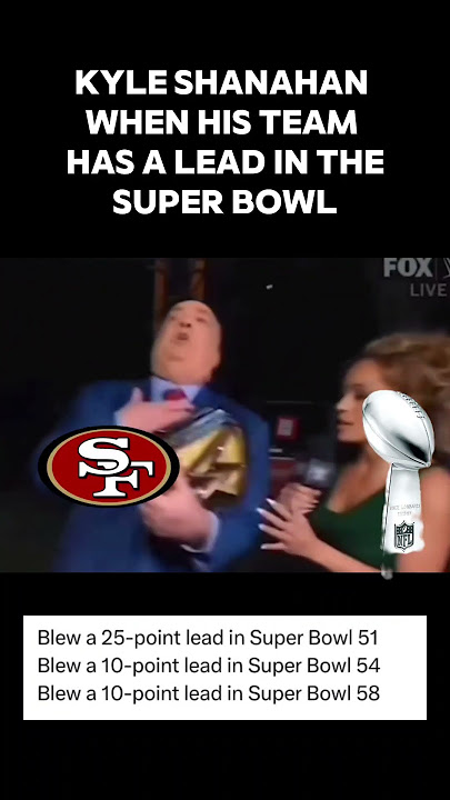 KYLE SHANAHAN SEEING THE LOMBARDI TROPHY
