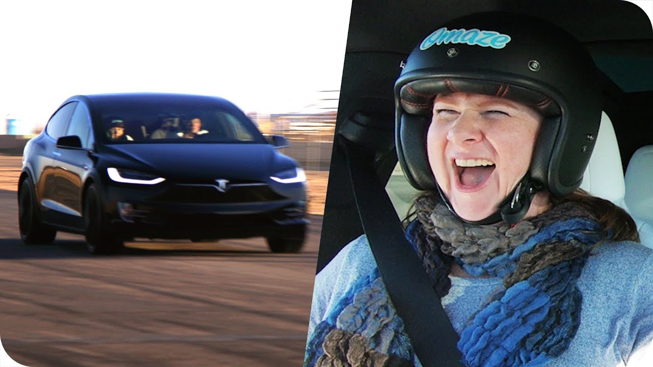 Tesla Fans Experience Ludicrous Mode In A Model X Omaze