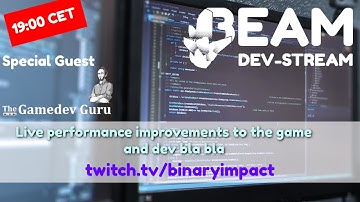 Unity Game Performance — Live Stream With Binary Impact
