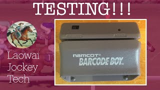 Barcode Boy Testing バーコードボーイon a Super Gameboy 2 and Super