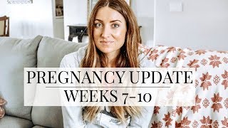 Pregnancy Update: Weeks 7-10 // Nausea + Cravings | Kendra Atkins