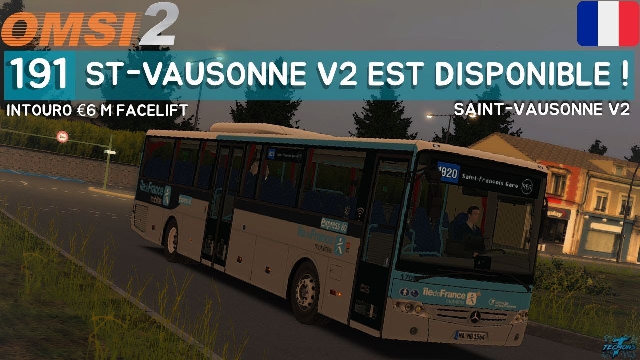 191: ST-VAUSONNE V2 EST DISPONIBLE ! | La Chronique du Bus | OMSI 2