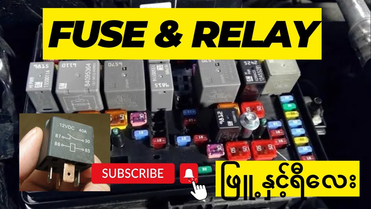 Fuse & Relay (ဖြူ့နှင့် ရီလေး)