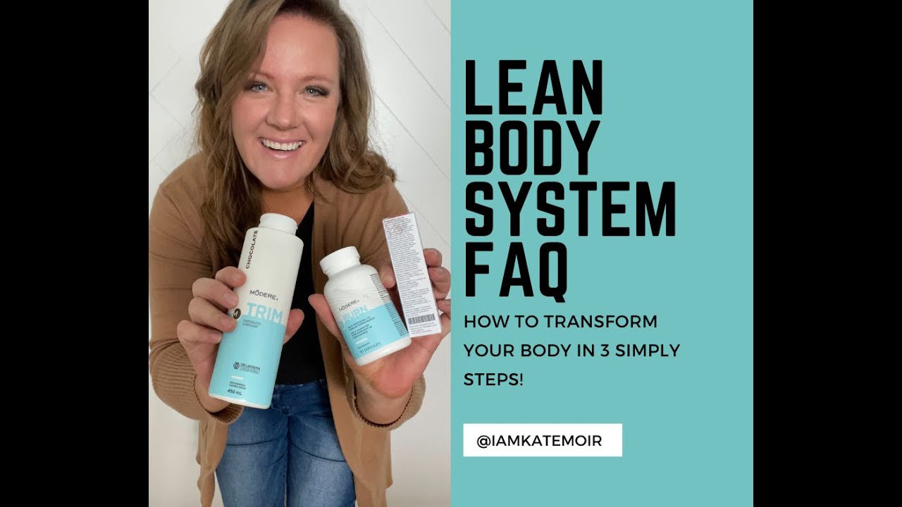 How to lose weight with your Modere Lean Body System