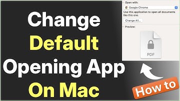 How to Change Default Opening App for an Application on Mac