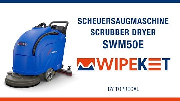 Produktvideo - Die akkubetriebene Scheuersaugmaschine SWM50E von wipeket