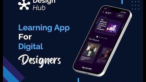 E- Learning App Prototype Video