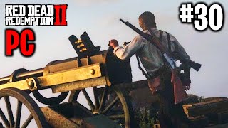 Red Dead Redemption II PC [ FABUŁA ] - STRZELAMY Z ARMATY DO WIELKIEGO STATKU! UCIECZKA Z WYSPY  #30 screenshot 1