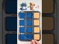 “Smooth Transition Palette: Navy Blue to Soft Peach (4 Ratios)” #colormixing #colorconcept #art