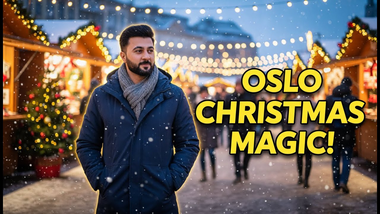 Oslo Christmas Night Market – A Cozy Norwegian Evening