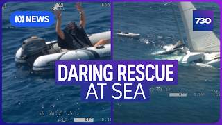 The extraordinary rescue of a lone Canadian sailor 1,000km from Australia | 7.30