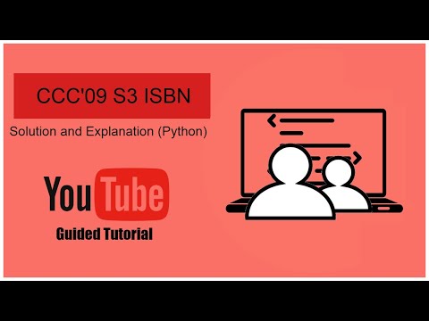 CCC' 09 ISBN (Python Solution)