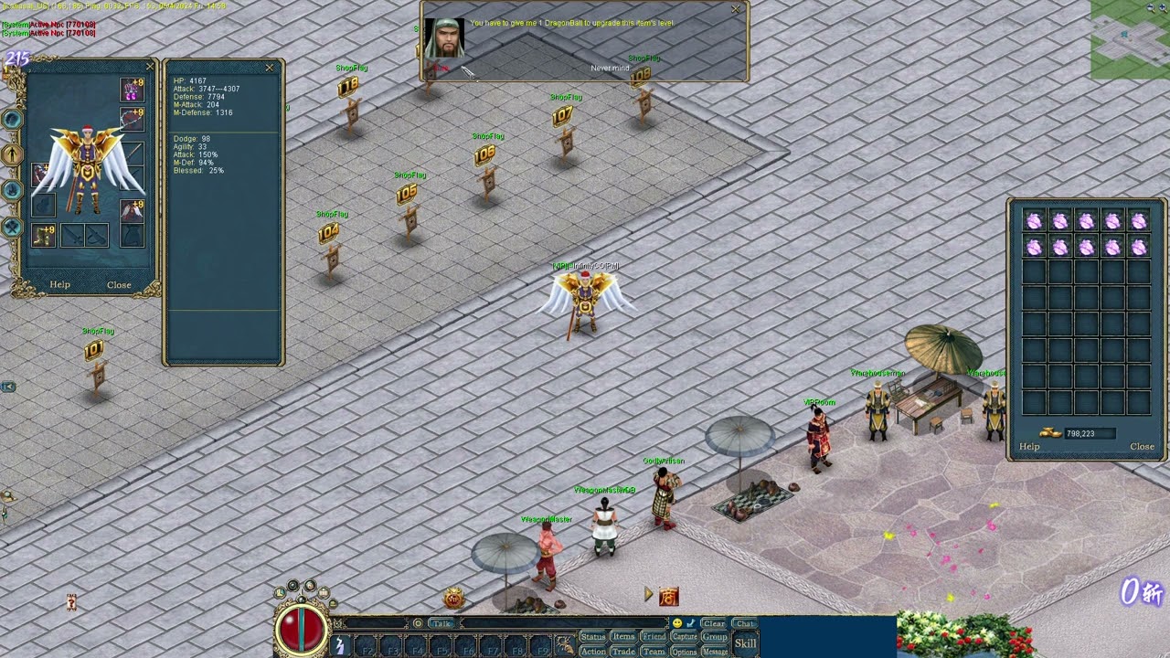 InfinityCO Conquer Online - Update Item DB