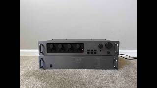 Carver M-1.0t Stereo Magnetic Field Power Amplifier with C-1 Sonic Holography Control Preamplifier