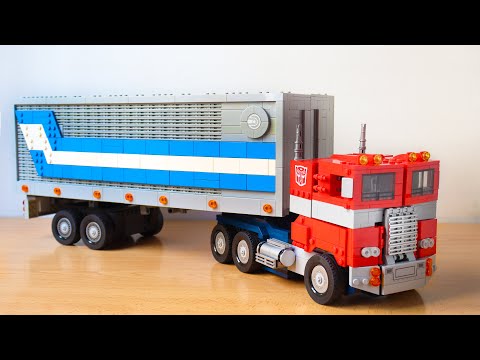 LEGO Optimus Prime Trailer MOC