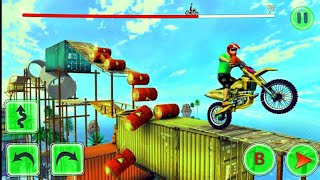 #العاب_سيارات الدراجات النارية حيلة الدراجة سيد الحيل screenshot 3