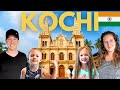 Exploring kochi with kids  india travel vlog