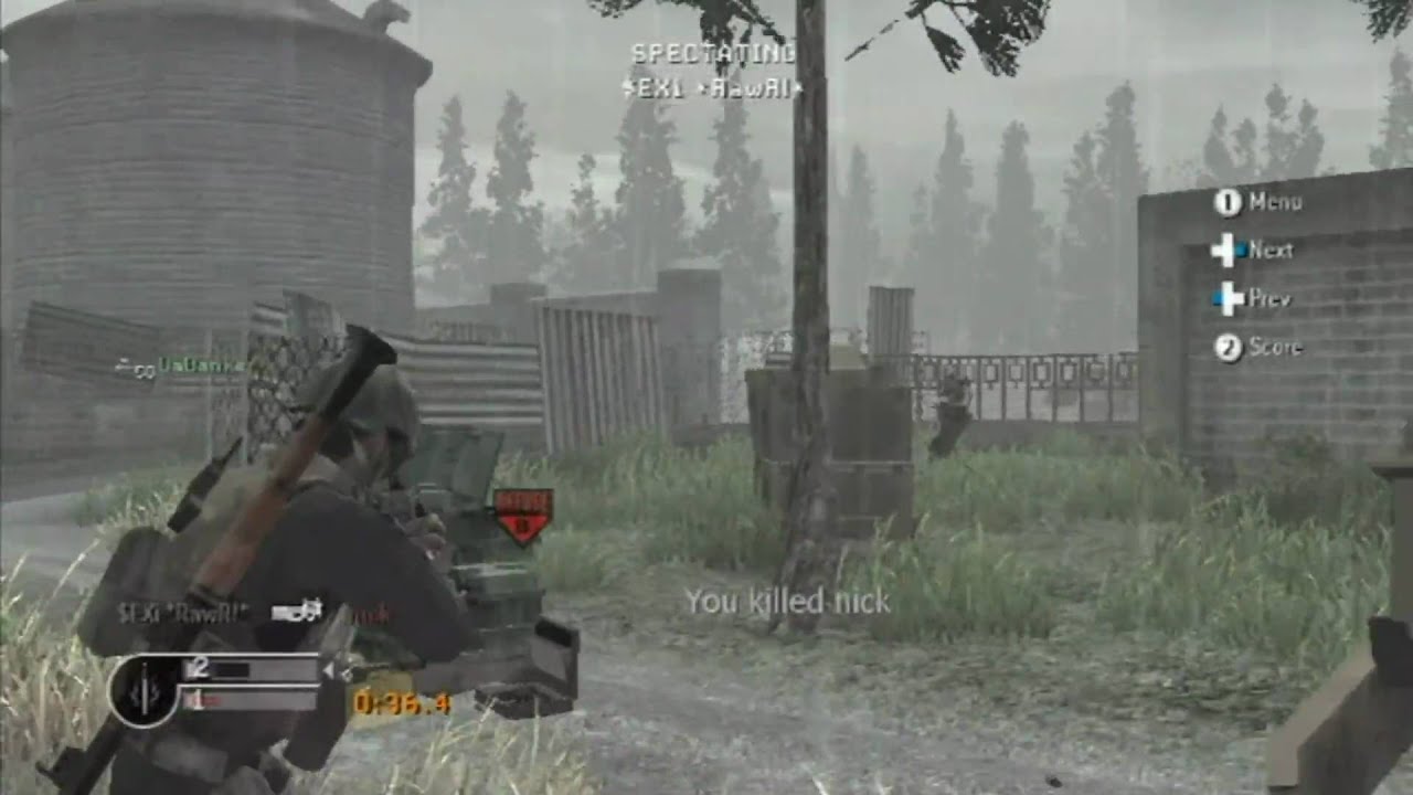 Call Of Duty 4 Modern Warfare Reflex Search & Destroy Victory! Downpour ...