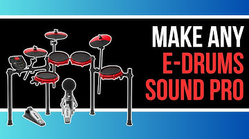 Transform Cheap E-Drums into Pro-Level Drum Sound