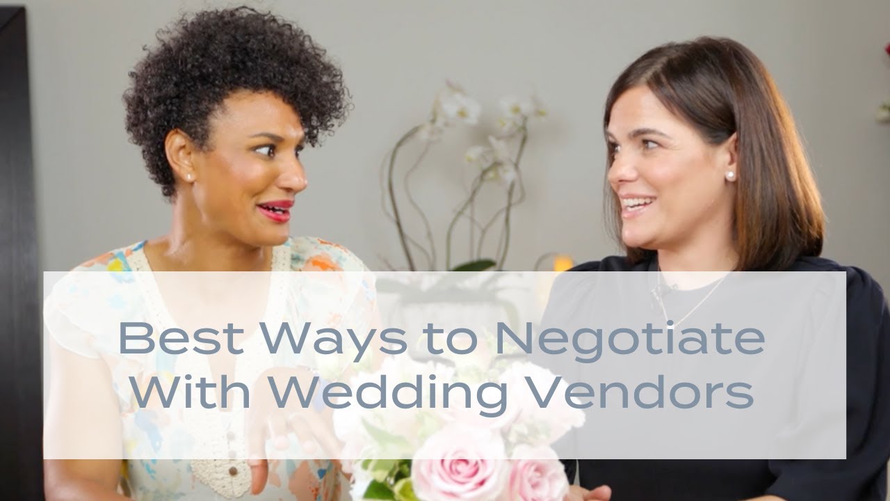 Best Ways to Negotiate With Wedding Vendors The Wedding Course