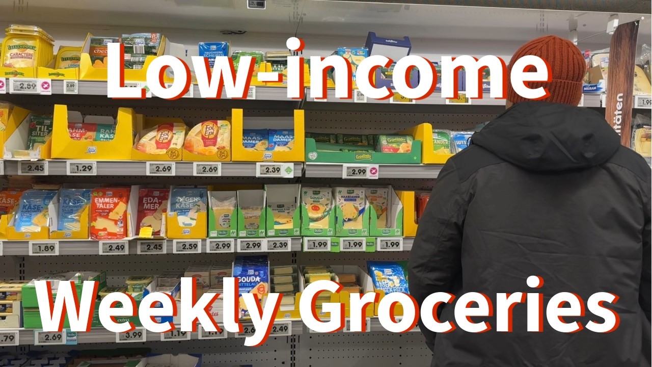 Life in Germany 🇩🇪 - Getting weekly groceries for $75 for two people