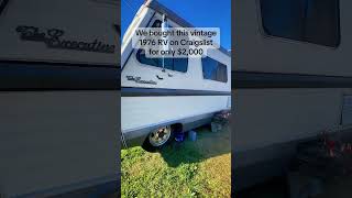 We Bought a 1976 RV to Escape Rent and Live Off-Grid #Travel #RVLife #VintageRV