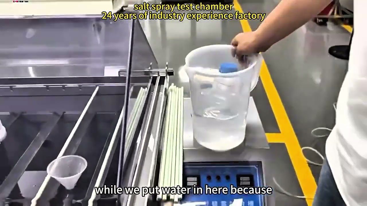 Salt Spray Test Chamber for Durability Tests