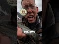 my fishing rod snapped in the cold #outdoorgear #bushcraft #survival #wintersurvival #campinggear