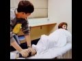Seungri, pretending to be Hwangssabu, massaging Dara
