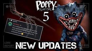 Poppy Playtime Chapter 5 - Official Message And New Official Updates By Mob Entertainment